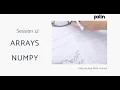 Session 12 Data Science Course - Indexing 1D-2D Arrays