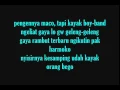 ECKO SHOW Orasi Omongan Rapper Sakit Hati With Lyrics