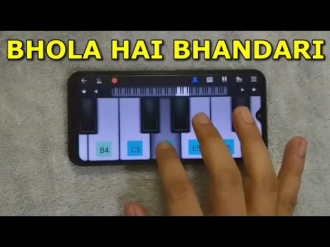 Download MP3 EASY LESSON - O Mera Bhola Hai Bhandari | FX-MUSIC