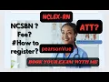 How to Create NCSBN account Book NCLEX-RN Exam Step By step ATT