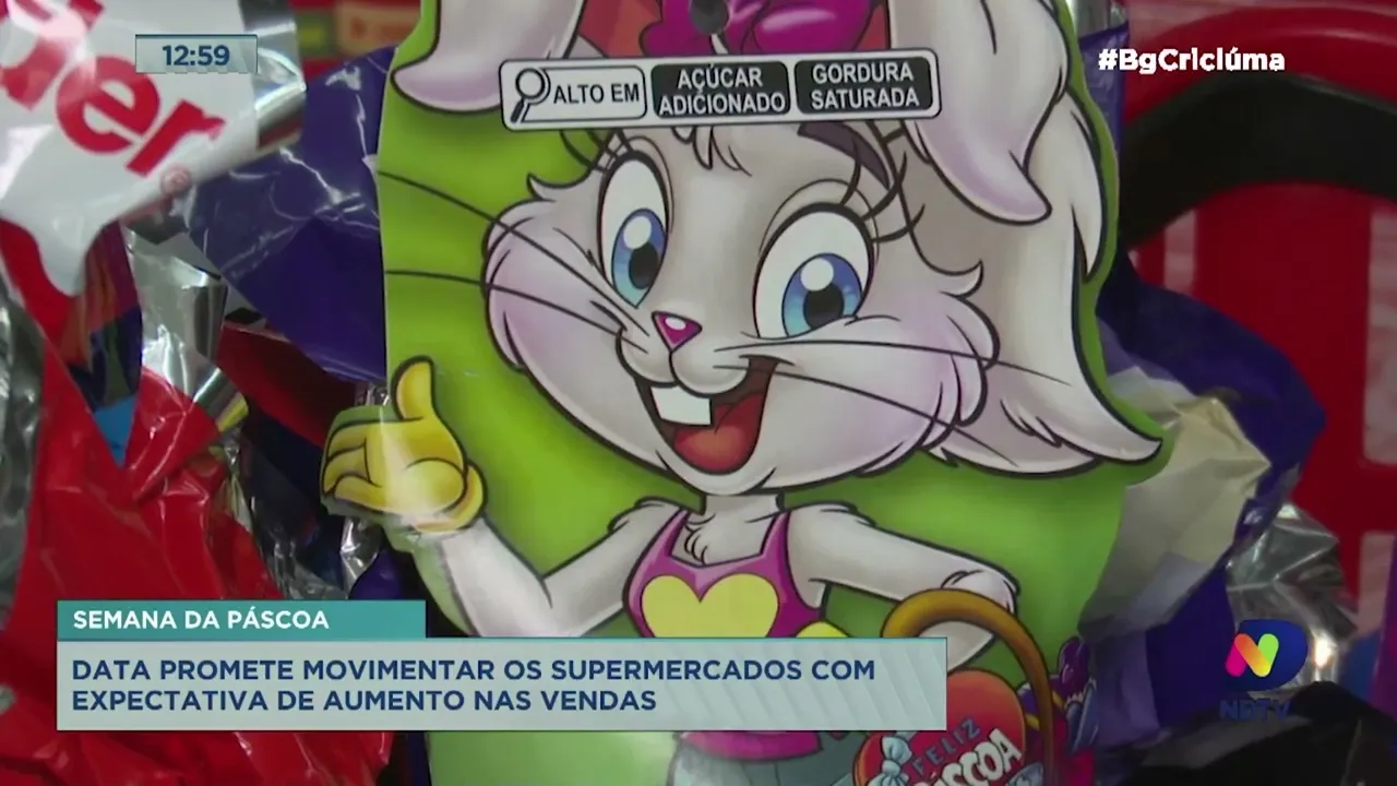 Supermercados tem expectativa de aumento de 30% nas compras de Páscoa