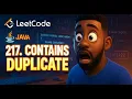 LeetCode 217 Contains Duplicate The HashSet Trick Explained Java
