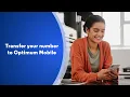 Transfer your number Optimum Mobile