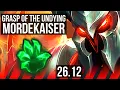 MORDEKAISER vs FIORA TOP Grasp Of The Undying KR Master 26 12
