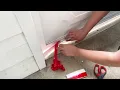 Vellure Door Draft Stopper for Bottom of Door Take away the guesswork HOW TO INSTALL in 5 min wit