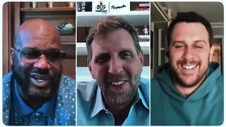 Shaq s reaction to finding out that Dirk s wife was black is hilarious