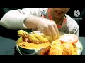SPEYSI CHICKEN CURRY🐓🐓+ EGG MASALA CURRY🥚🥚+ BRINJAL FRY🍆🍆+ WITH RICE EATING 🤤🤤 Food Lovers