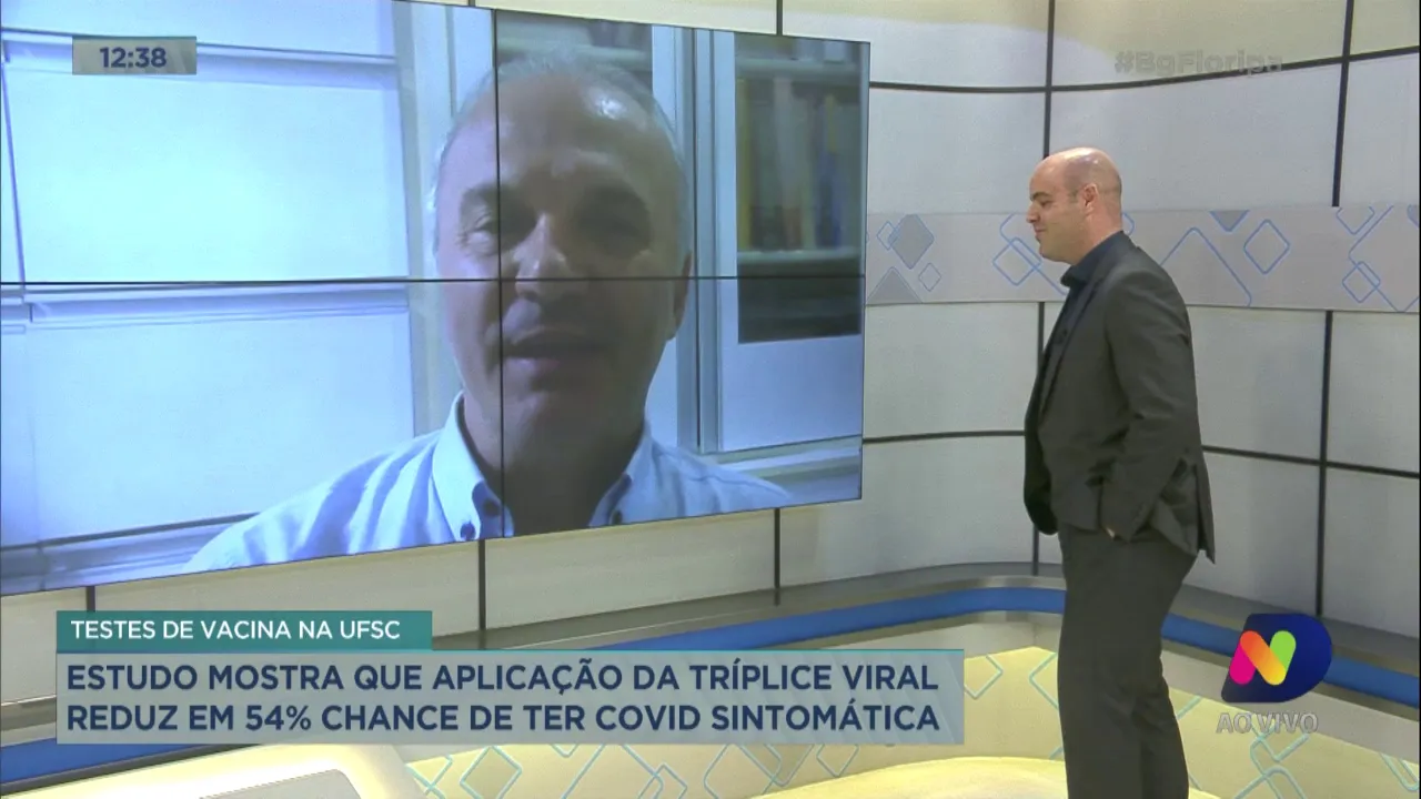 Estudo mostra que aplicação da tríplice viral reduz em 54% chance de ter covid sintomática