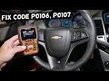 FIX CODE P0107 P0106 ENGINE LIGHT ON CHEVY CHEVROLET BUICK GMC CADILLAC