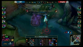 Faker insane dodge Cassiopeia's ult vs Kongdoo Monster