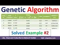 Genetic Algorithm Solved Example to Maximize the Value of Function Machine Learning by Mahesh Huddar