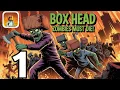 Box Head Zombies Must Die Gameplay Walkthrough Part 1 - Tutorial iOS Android