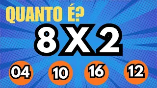 DESAFIO DO DOBRO! Você acerta todas? Quiz de Matemática | Quiz Curioso