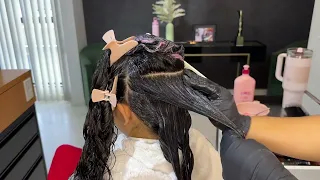 TESTEI UMA PROGRESSIVA NOVA EM UM CABELO MUITO CHEIO - Como alisar um cabelo cacheado de primeira