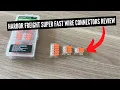 Harbor Freight Lever Wire Electrical Connectors WAGO Style - Do They Work