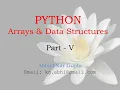 Numpy Arrays in Python Part V