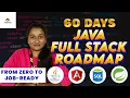 60 Days Java Full Stack Roadmap From Zero to Job-Ready Complete Step-by-Step Guide 2026