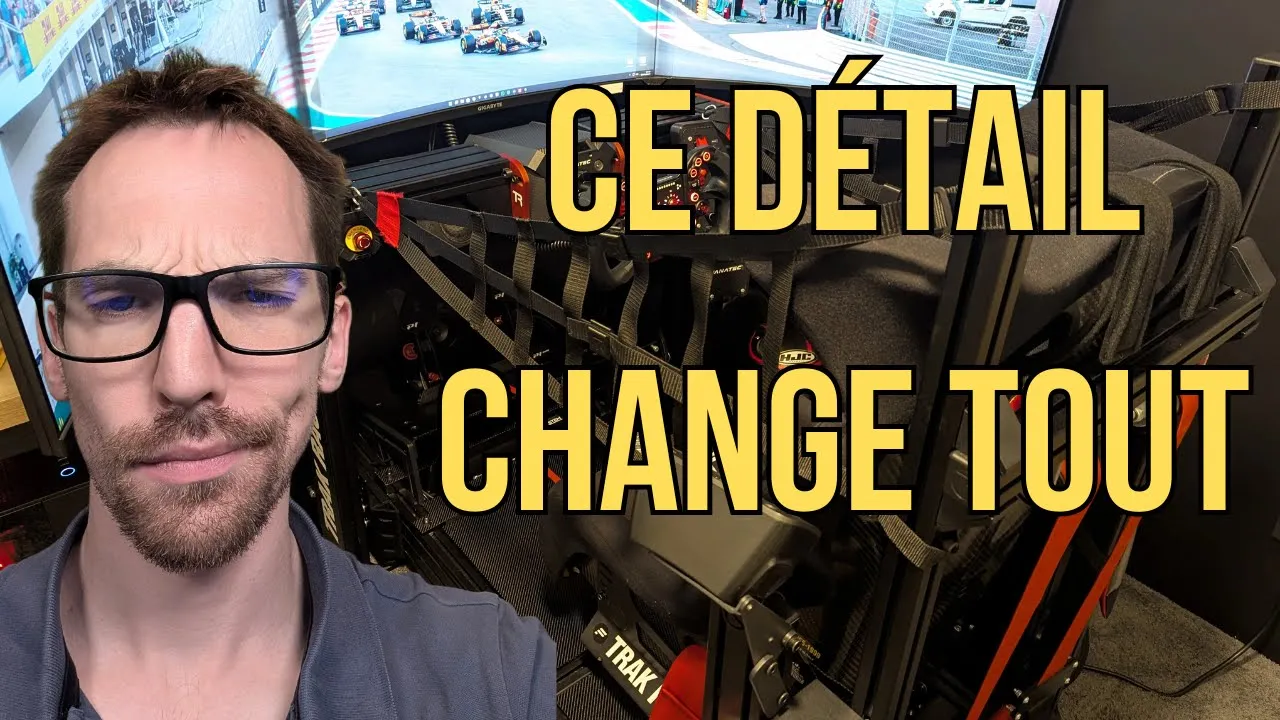 Pourquoi ce setup SIM RACING est conçu différemment (et c’est malin)