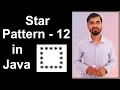 Star Pattern - 12 Program Logic in Java by Deepak