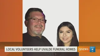 Incredibly emotional Corpus Christi father daughter funeral service workers on front lines in Uv