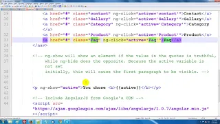 AngularJS Nav Menu angularjs sidebar menu example angular 6 navigation menu example