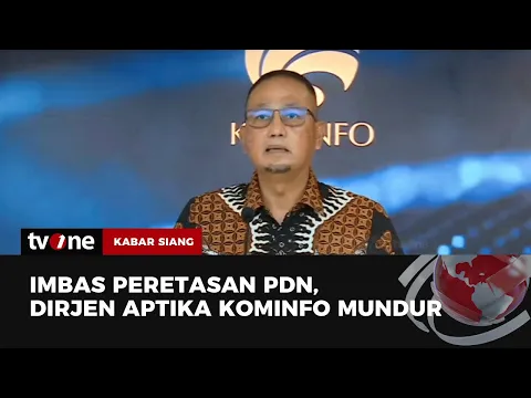 Dirjen Aptika Kominfo Semuel Abrijani Mundur Buntut Peretasan Server PDNS