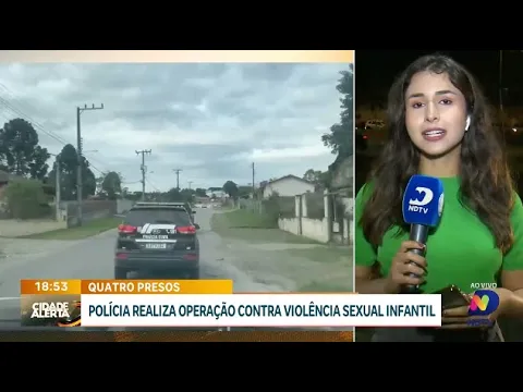 Operação contra violência sexual infantil: quatro presos em ação policial