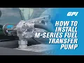 GPI M-Series Fuel Transfer Pump Installation