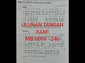 ULURAN TANGAN KAMI MB 2000 - 246 ( Gaya Tionghoa )