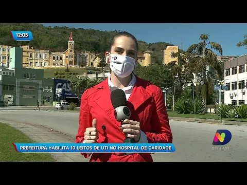 Prefeitura de Florianópolis habilita dez leitos de UTI no Hospital de Caridade