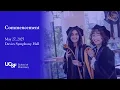 UCSF School of Pharmacy Class of 2025 Commencement Ceremony at Davies Symphony Hall