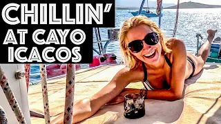 Sailing from Vieques to Cayo Icacos Puerto Rico.