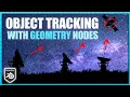 Tracking an Object with Geometry Nodes In Blender