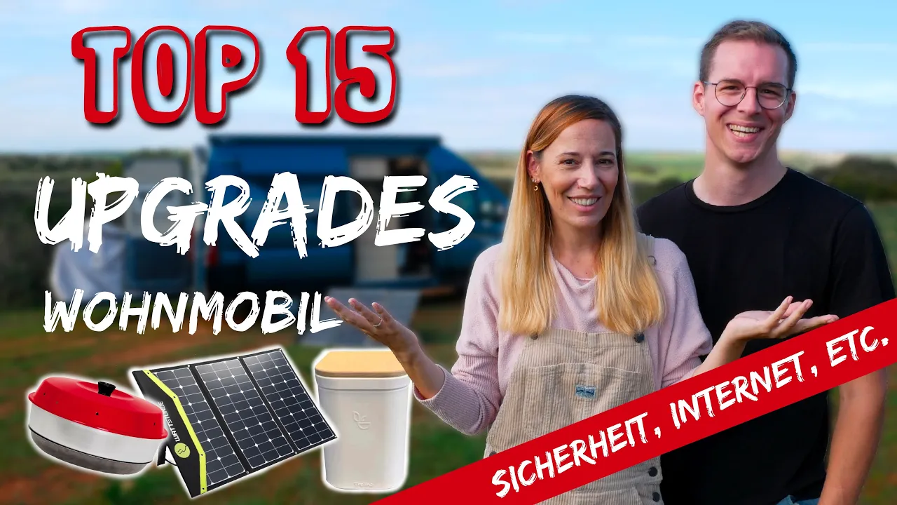 Die 15 BESTEN GADGETS für unseren CAMPERVAN | WOHNMOBIL Upgrades, Tipps & Tricks | VANLIFE