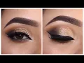 Lagu Smokey glitter eye makeup Tutorial || Step by step easy party/ Festival eye makeup || Shilpa