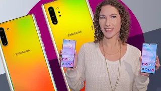 the new galaxy note 10 and 10 plus first impressions
