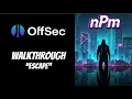 Offsec Proving Grounds Walkthrough - Escape