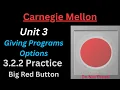 CM CS0 Unit 3 Lesson 11 Practice Activity Big Red Button