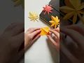 DIY Autumn Leaves Origami