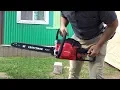Craftsman 42cc 18 chainsaw first start