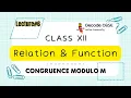 What is Congruence Modulo m