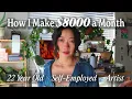 How I Make Money as a Cozy Self-Employed Artist The BIG Q A Finance Taxes Small Biz Confidence