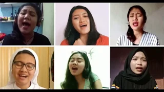 demi raga yang lain virtual choir cover