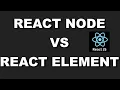 React Node vs React Element What s the Difference