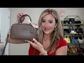 New Coach Satchel Bag Dark Stone Full Review What Fits