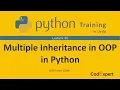 35 - Multiple Inheritance in OOP in Python in Urdu Inam Ullah