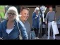 Kevin Costner buys a gift for his ex-wife Cindy Silva s Birt ay looking happy and smiling as he sh