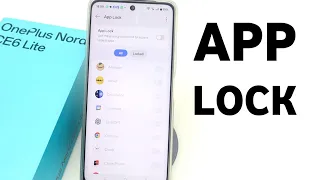 Oneplus Nord Ce6 Lite App Lock | Oneplus Nord Ce6 Lite App Par Lock Kaie Lagaye