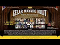 Download Lagu RUDHAL JOGJA #6 30 DALANG DIY LINTAS GENERASI - GATOT KACA KALAJAYA