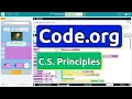 Code org Lesson 3 8A Lists Practice Tutorial with Answers Unit 6 C S Principles